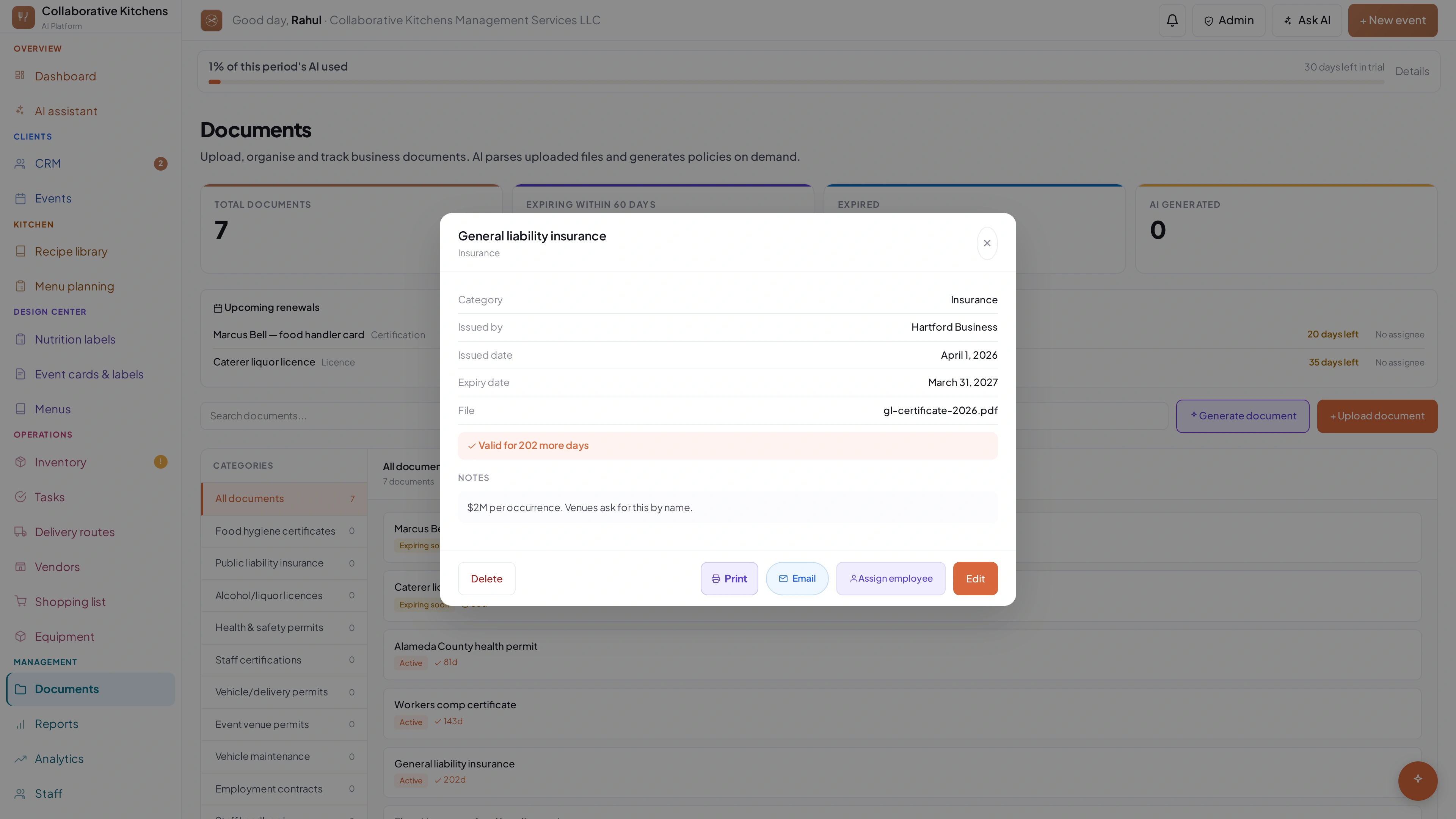 Document expiry dates are read for you